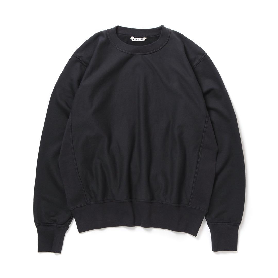 トップス 24aw auralee elastic high gauge sweat