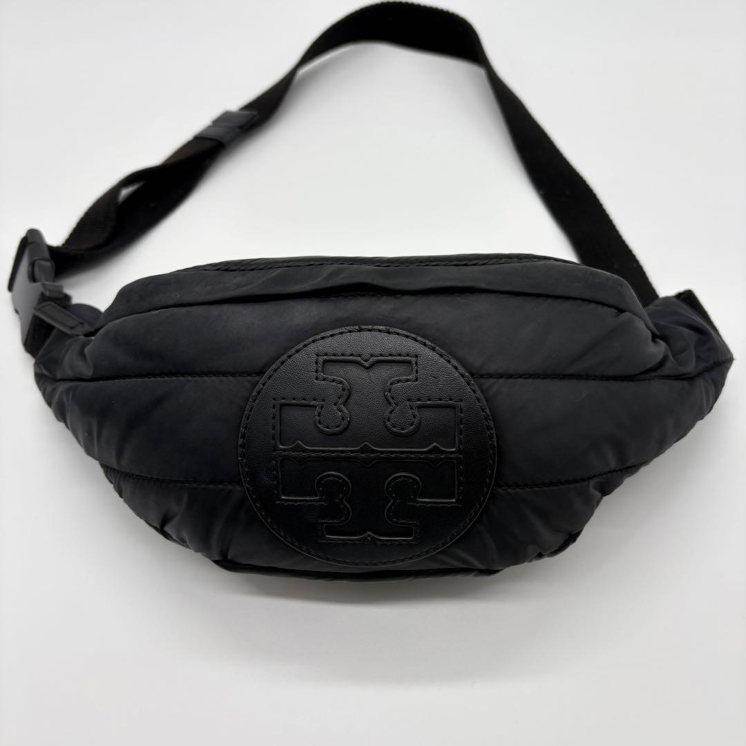 美品✨トリーバーチ ボディバッグ エラ ベルトバッグ ナイロン ブラック