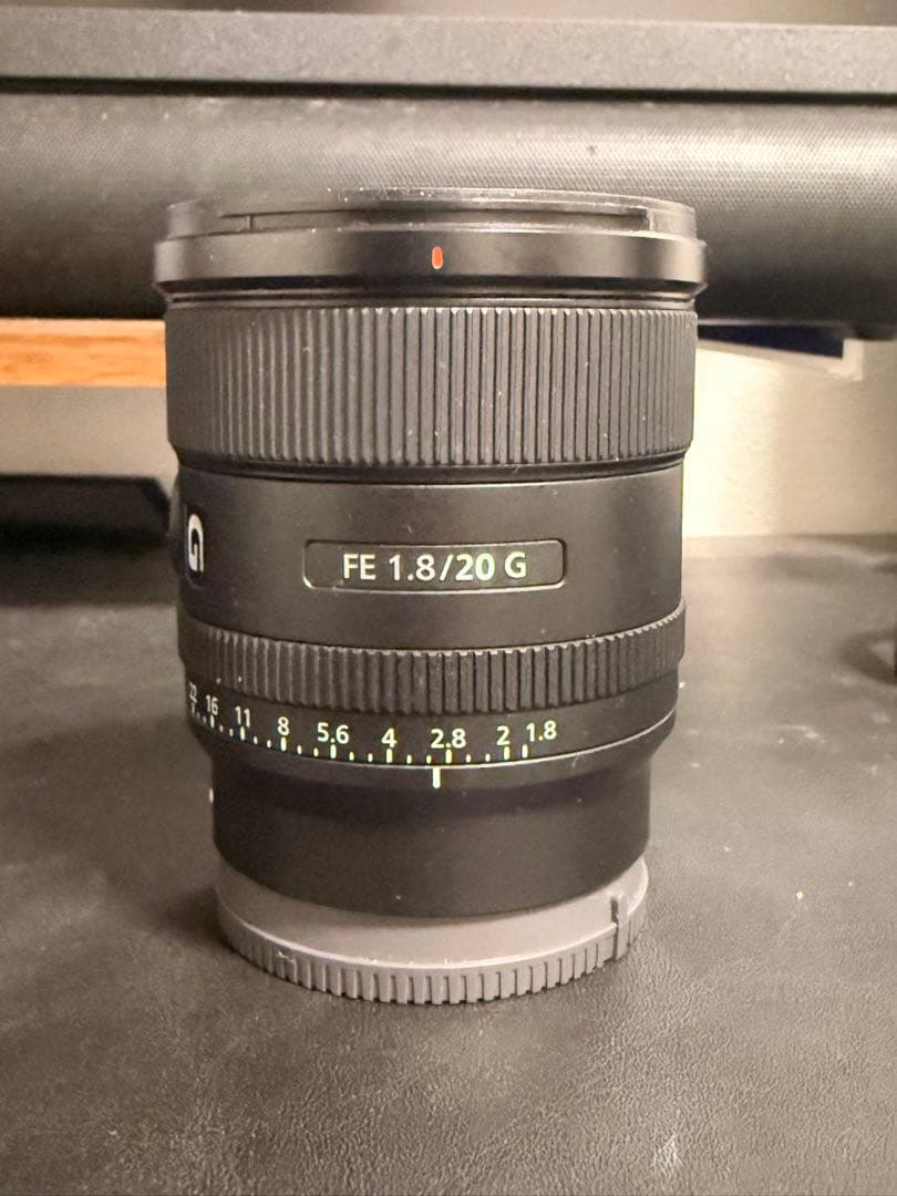 Sony 20mm f1.8 gレンズ
