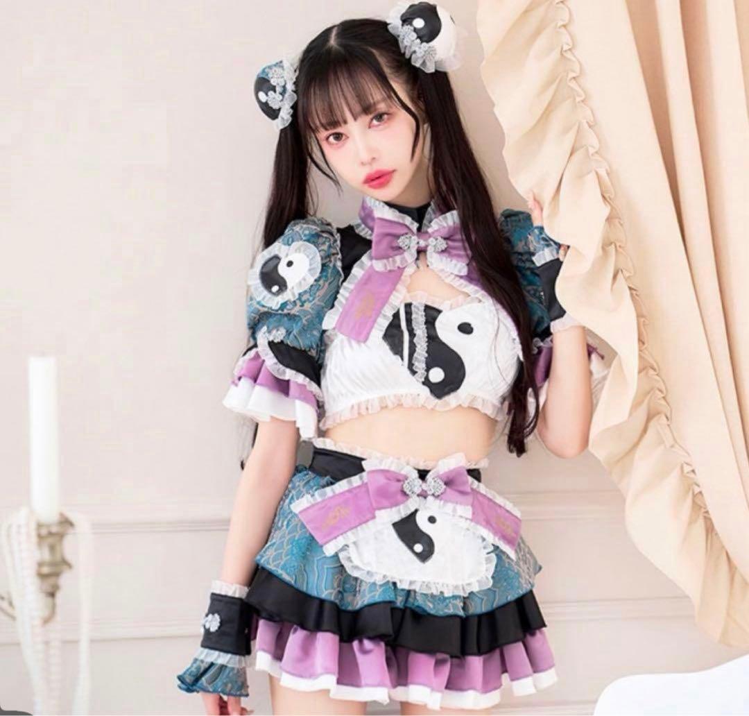 Malymoon ミスティック陰陽チャイナ《ハロウィンコスプレ9点セット》