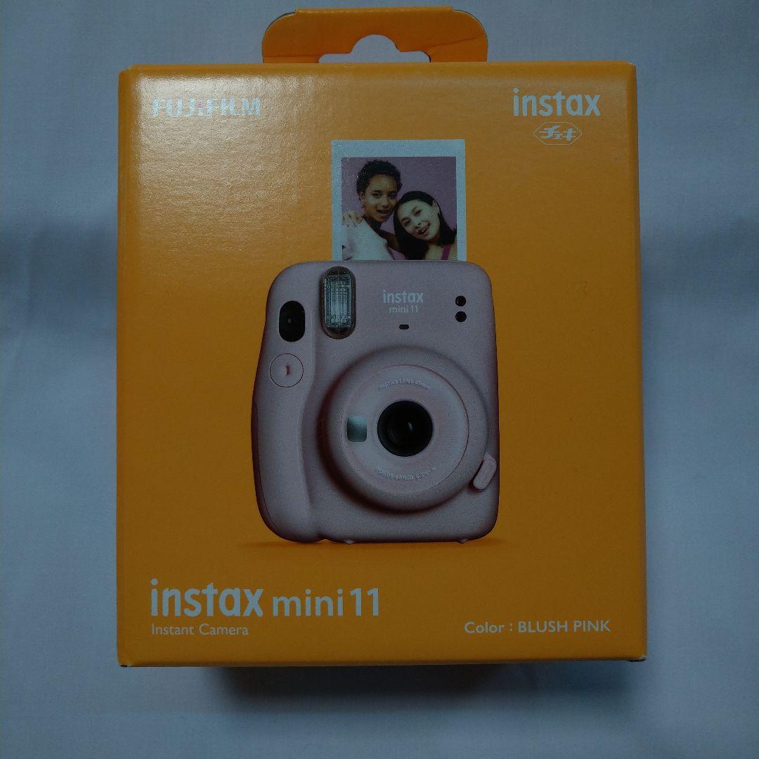 美品　FUJIFILM instax mini 11 富士　チェキ　ピンク