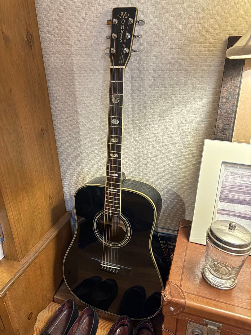 T.F.MorrisW-50アコースティックギター 希少ブラック