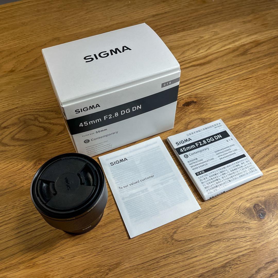 SIGMA 45mm F2.8 DG DN Contemporary Eマウント