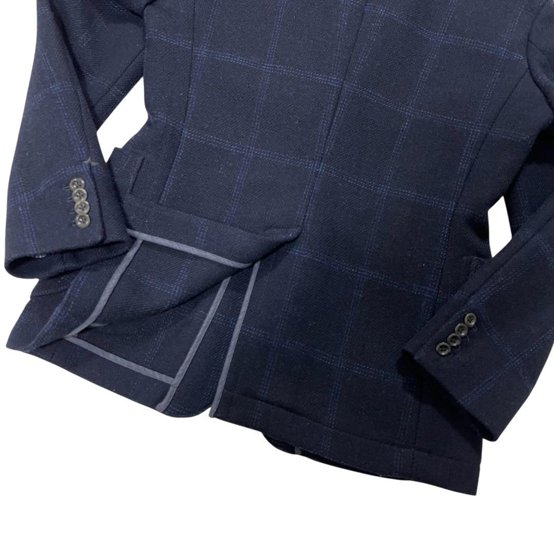 美品 45R×フォックスブラザーズ ツイード テーラードジャケット M相当3