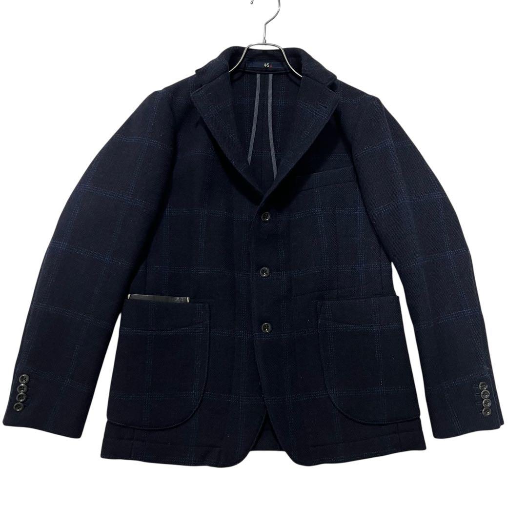 美品 45R×フォックスブラザーズ ツイード テーラードジャケット M相当3