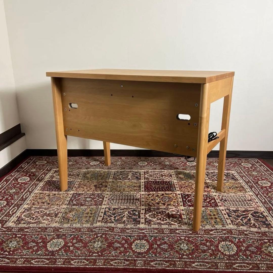 KOIZUMIコイズミ◾️コンセント付きデスク KWD-131 机 パソコン 木製