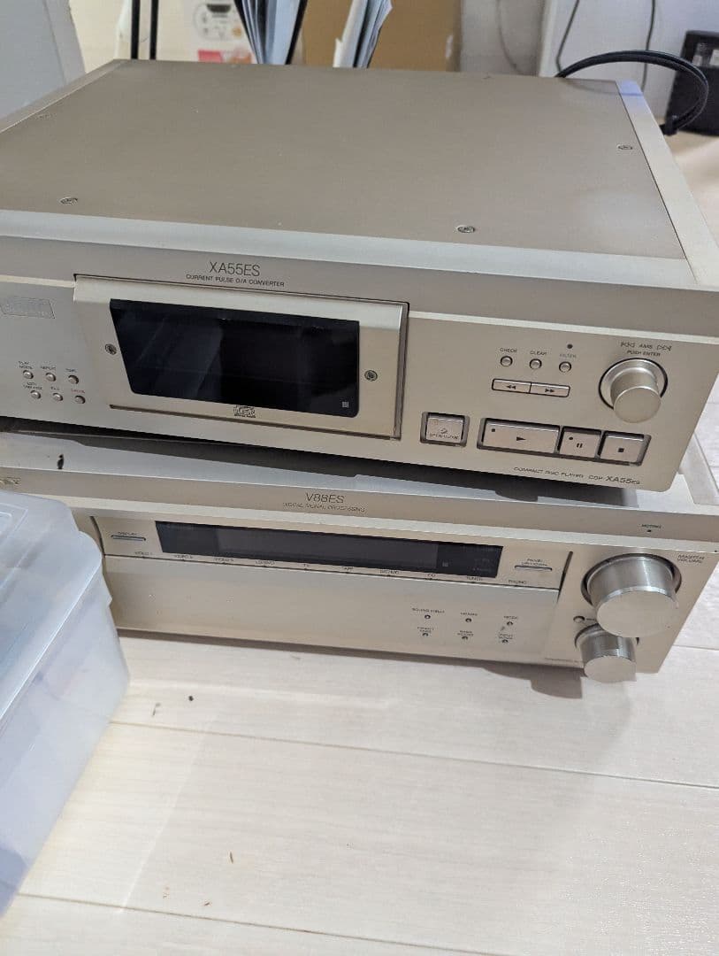 あ*こ『ジャンク』SONY XA555ES オーディオ機器セット2/2