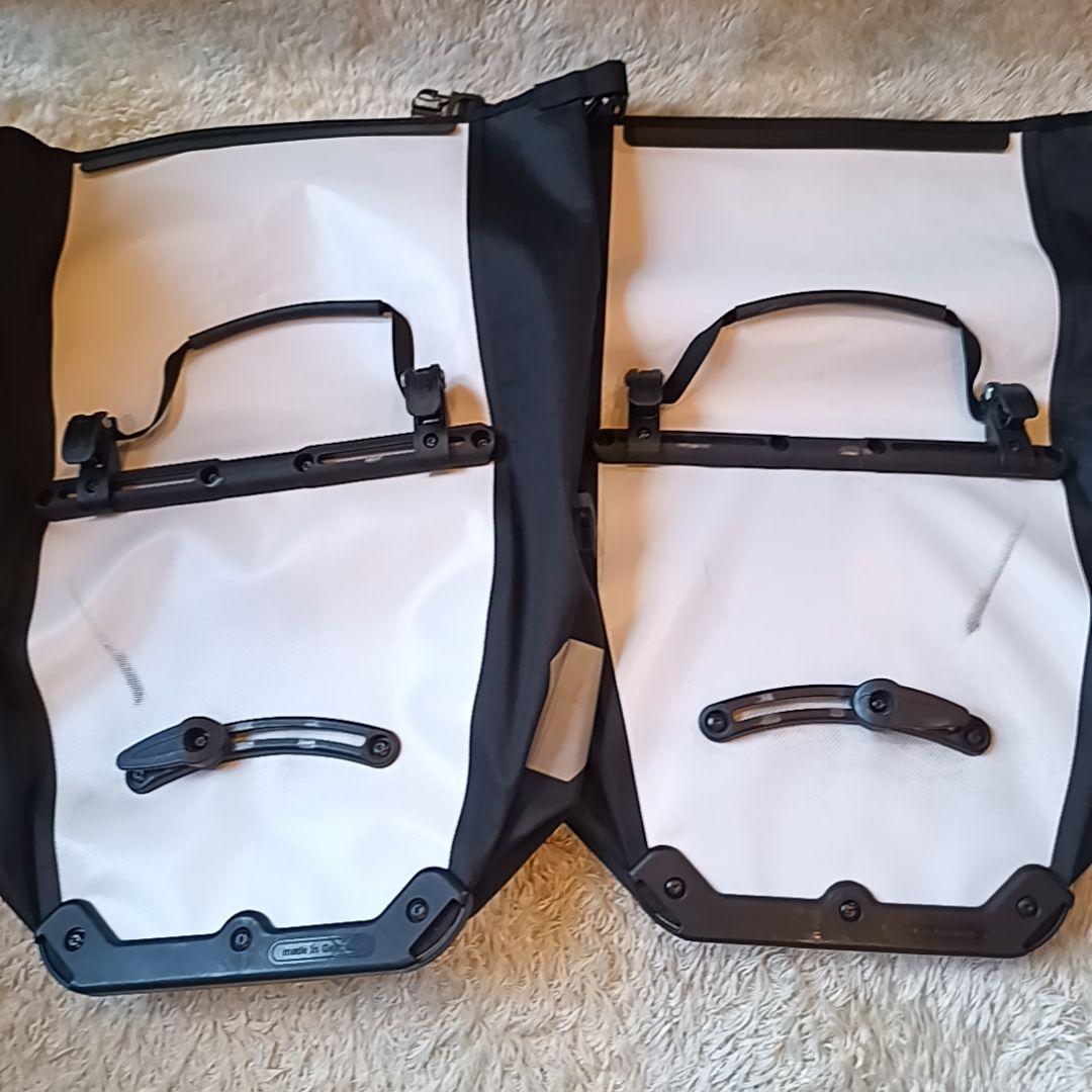 美品　ORTLIEB CITY パニアバック　ホワイト　40L(ペア)