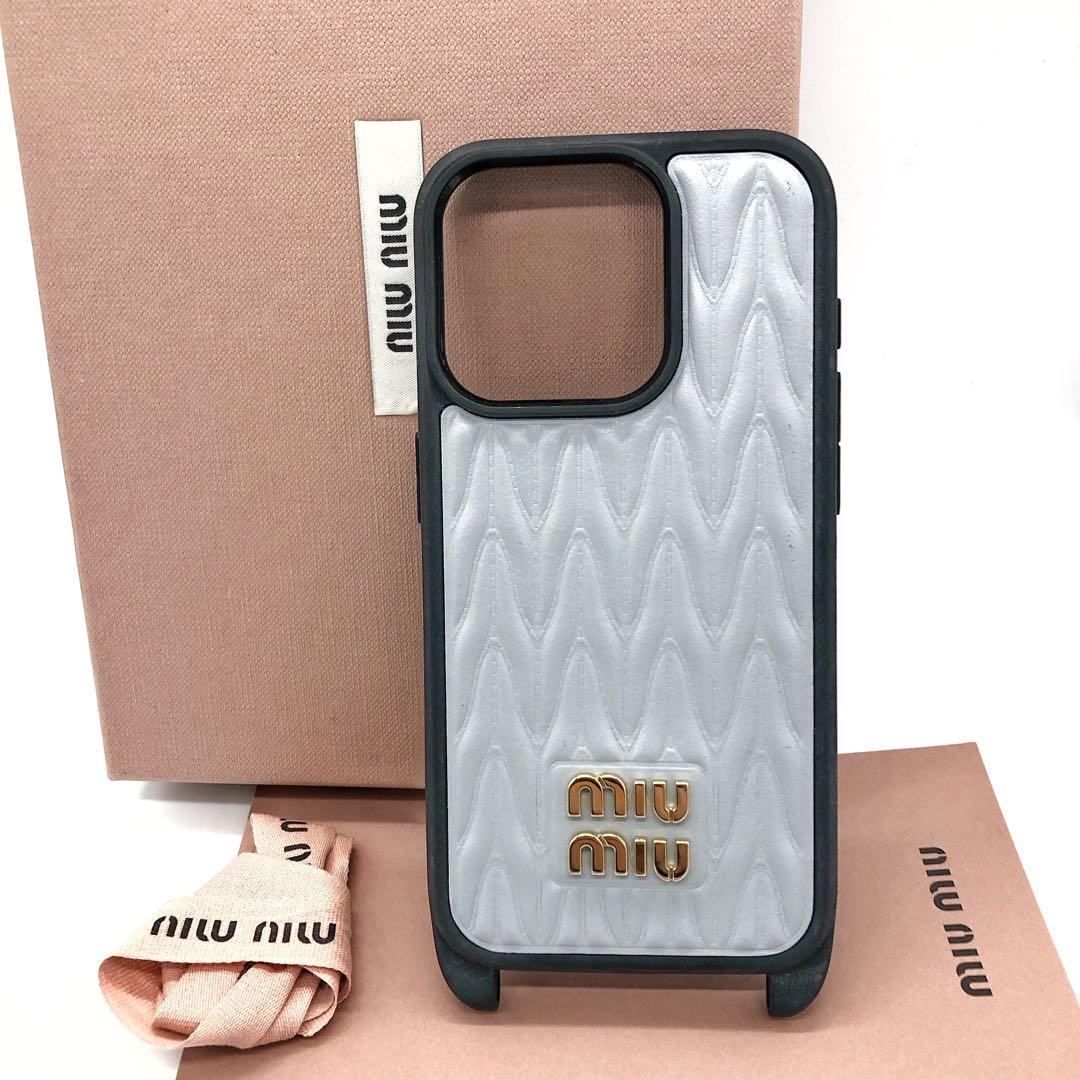 専用✨ミュウミュウ iPhoneケース iPhone15Pro