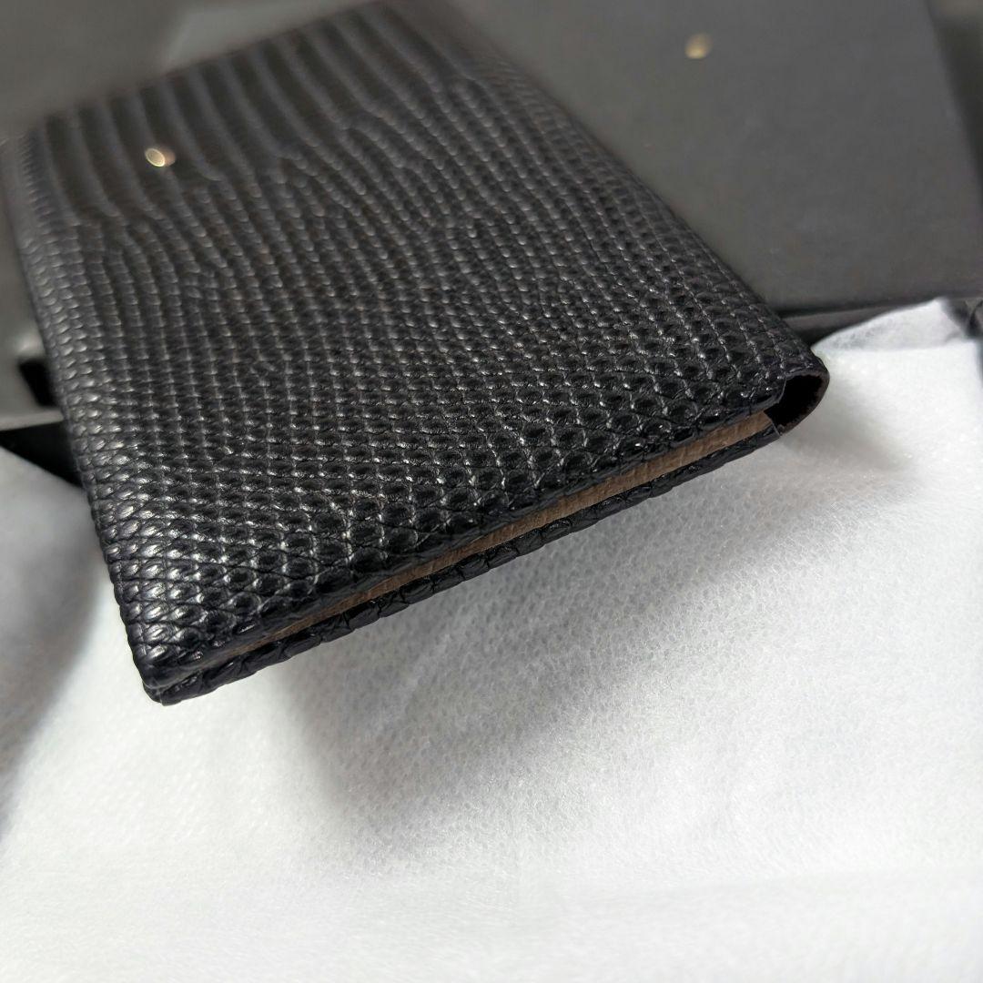 希少 TMBH カードケース リザード ブラック 美品