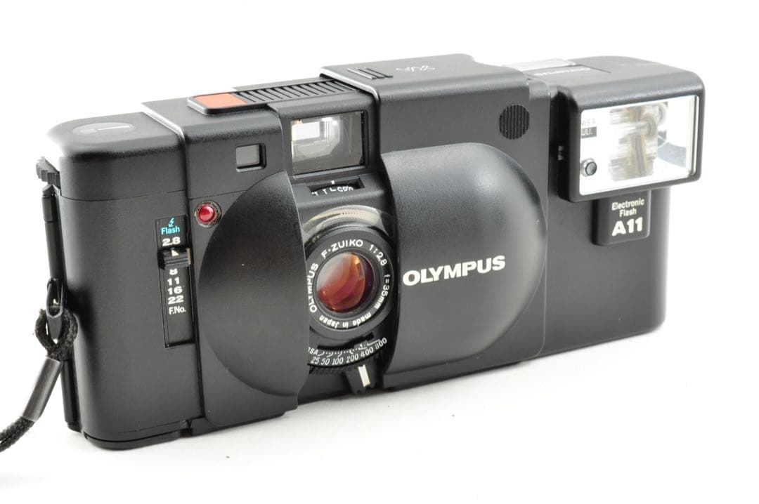 美品⭐︎動作確認済　OLYMPUS XA + A11 オリンパス　フィルムカメラ