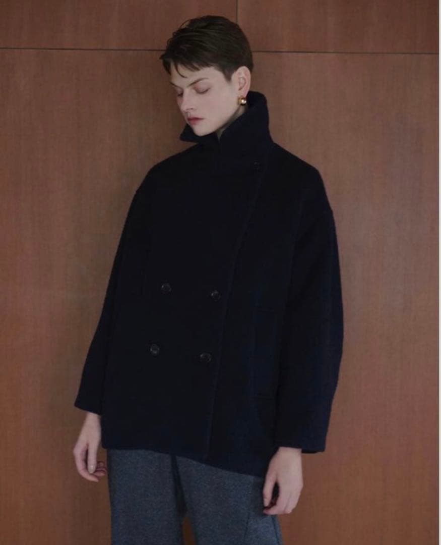 ジャケット・アウター CLANE / OVER LINE DOUBLE COAT