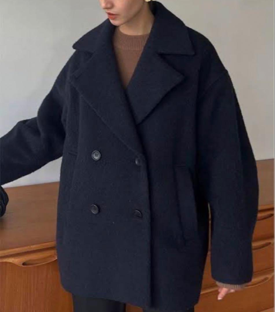 ジャケット・アウター CLANE / OVER LINE DOUBLE COAT