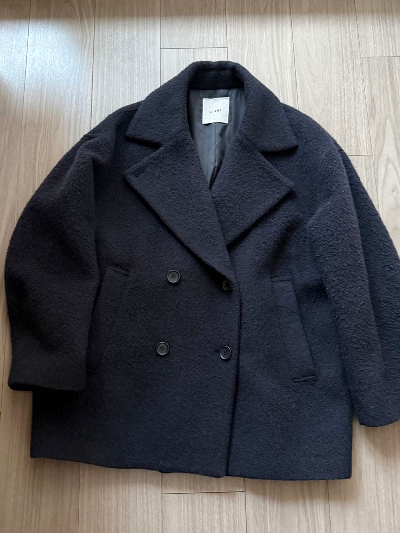 ジャケット・アウター CLANE / OVER LINE DOUBLE COAT