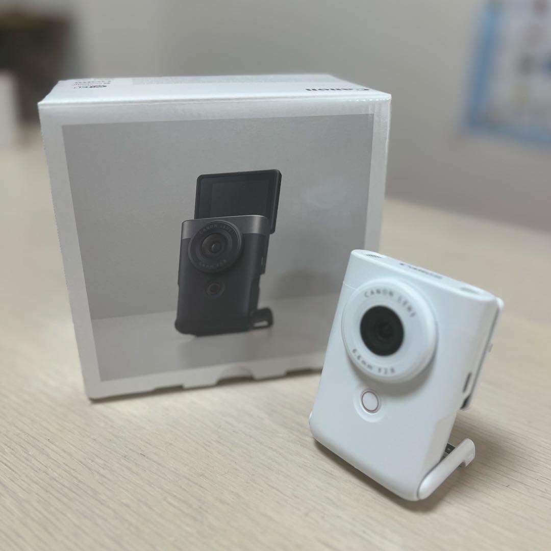 【超美品・SD、フィルム付】Canon PowerShot V10 ホワイト