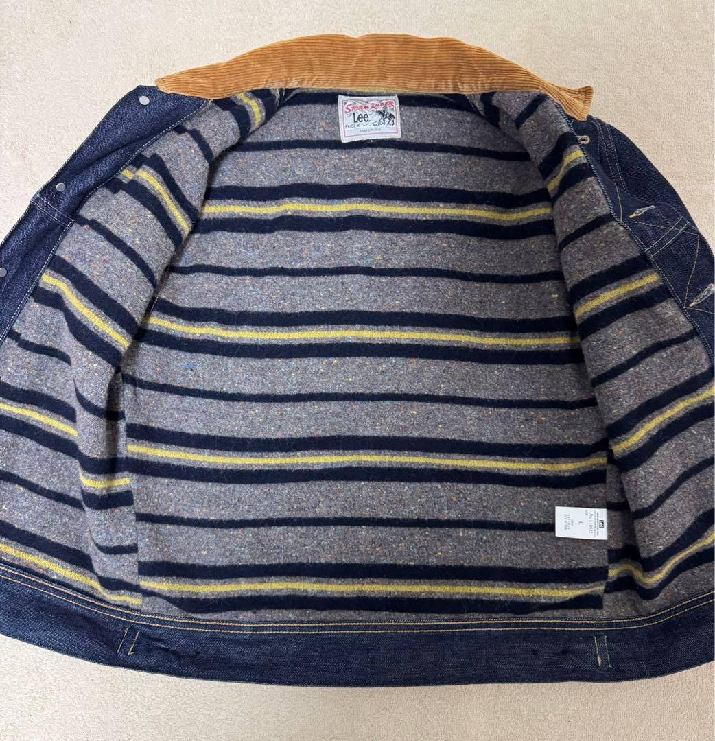 Lee STORMRIDER デニムジャケットLT0522 裏地ブランケット