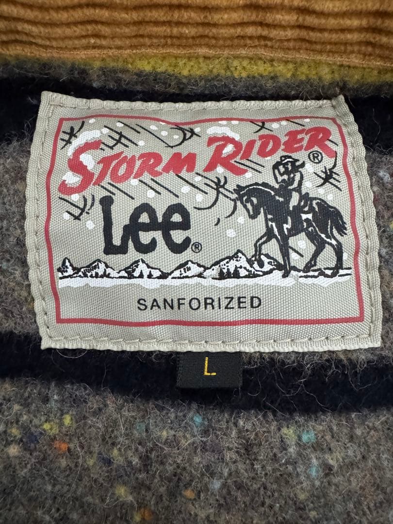 Lee STORMRIDER デニムジャケットLT0522 裏地ブランケット