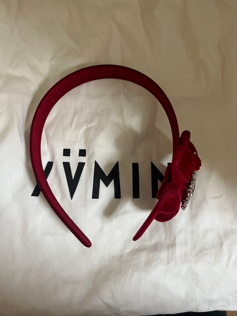 YVMIN Flocked Bear Gemstone カチューシャ