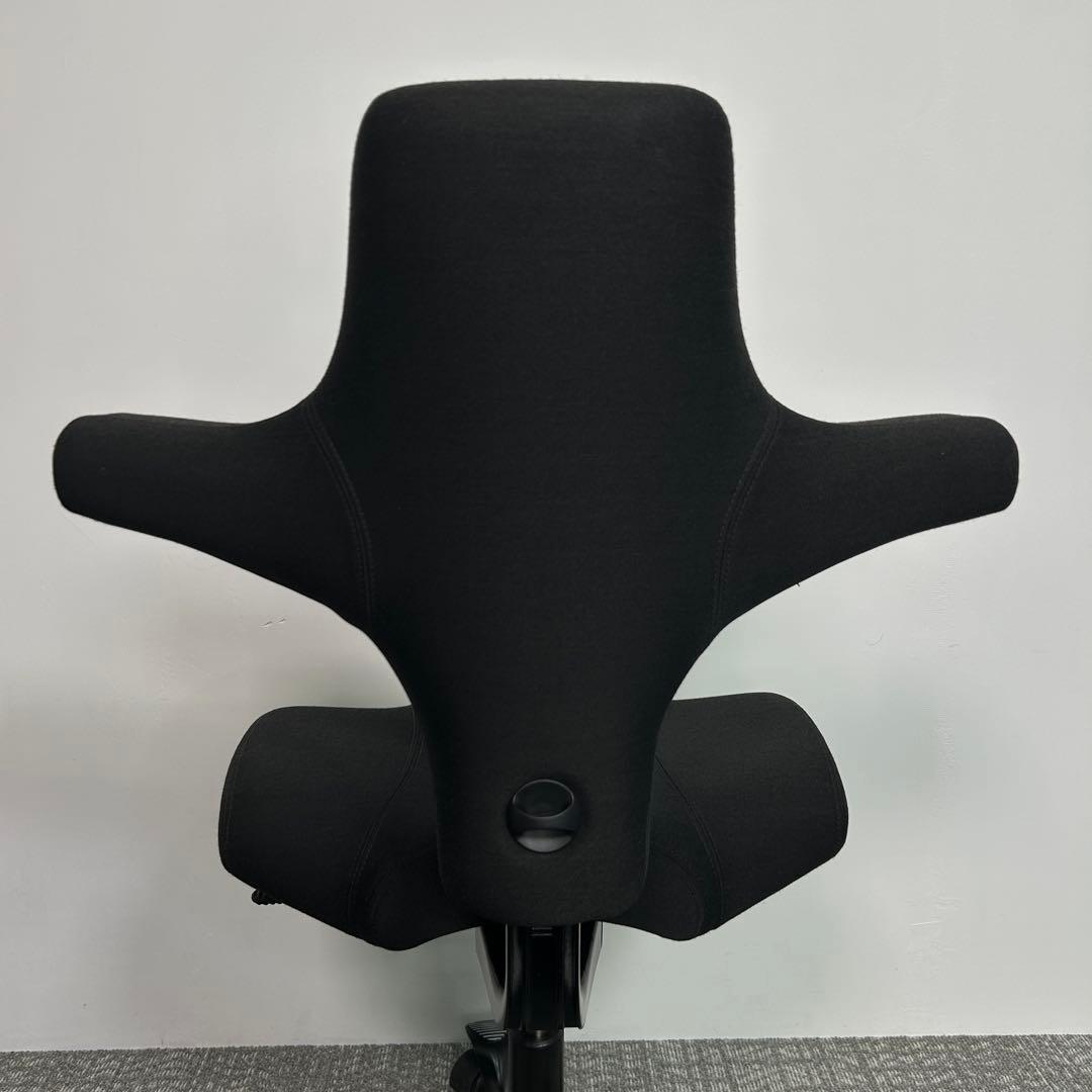 【A】オフィスチェア HAG Capisco ホーグ カピスコ 布張 　ブラック