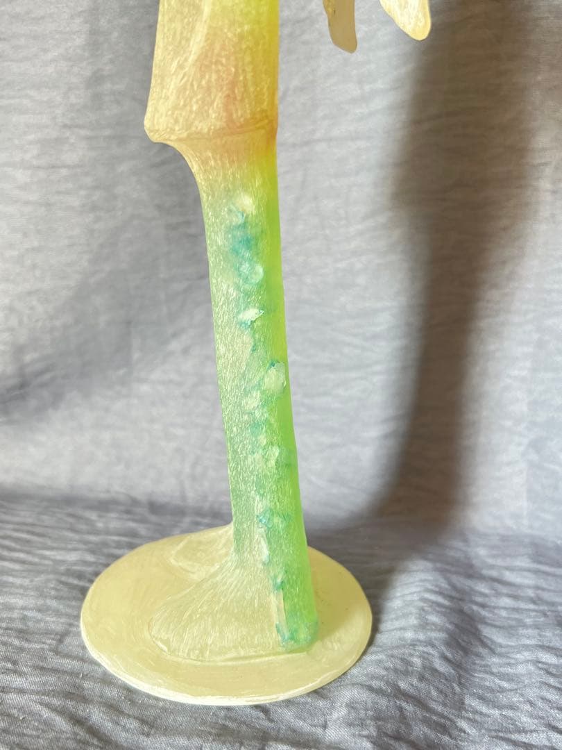 造形作家　ナスマサタカ　ビッグぷーちゃんエンジェル（イエローグリーン系）