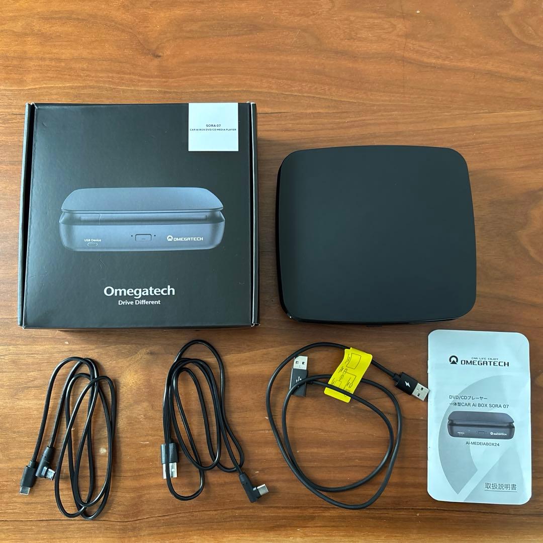 OMEGATECH CAR AI BOX SORA07 DVD/CDプレーヤー
