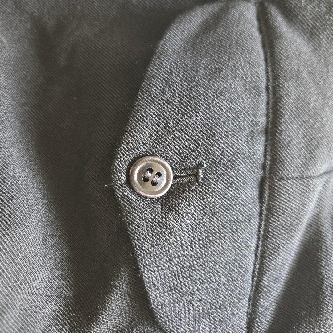 COMME des GARÇONS HOMME PLUS ブラックウールパンツ