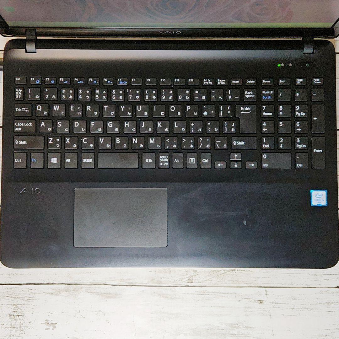 普段使いに♪VAIO ノートパソコン i5 SSD カメラ テンキー DVD