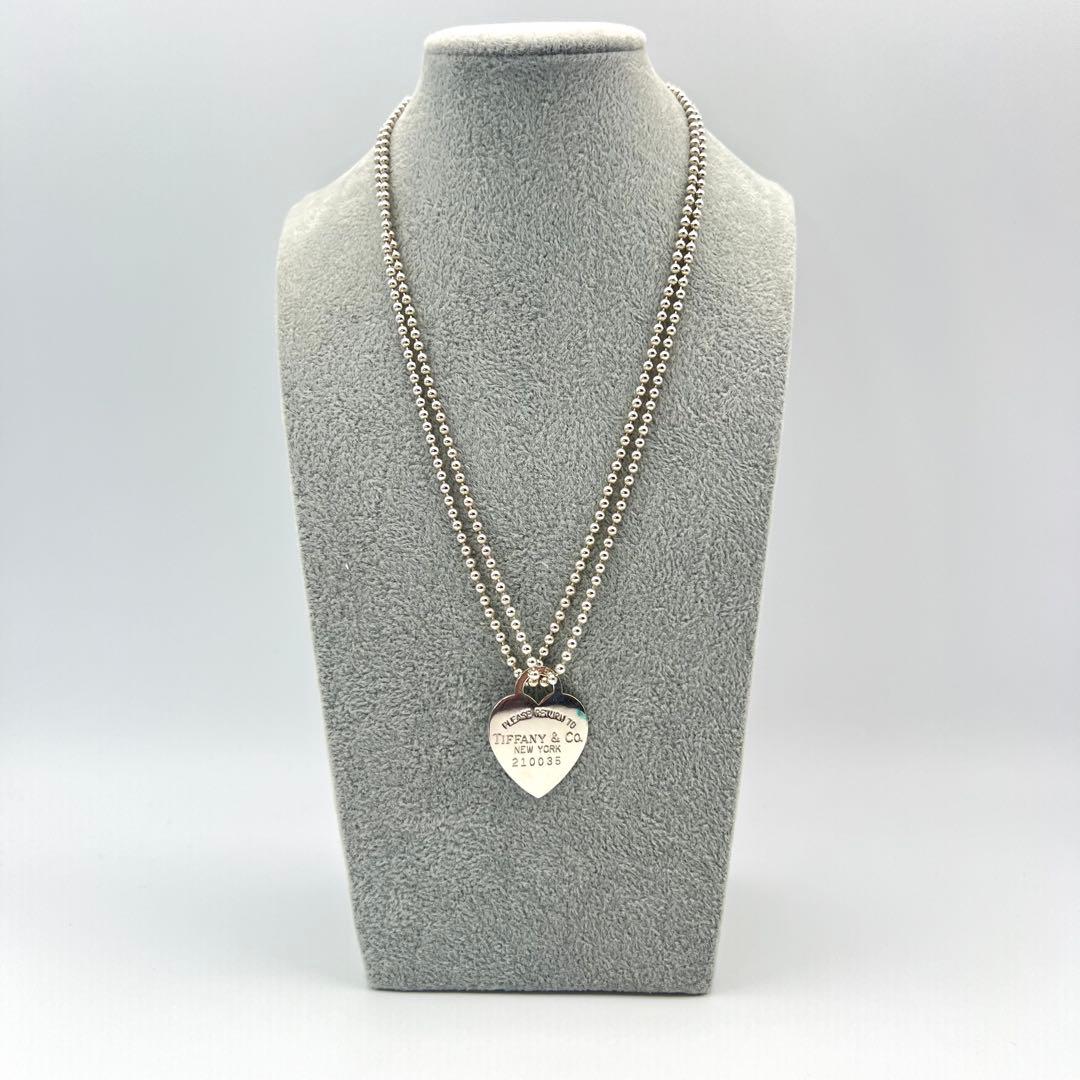 【美品】TIFFANY&Co.（ティファニー） リターントゥ ハートタグ 925