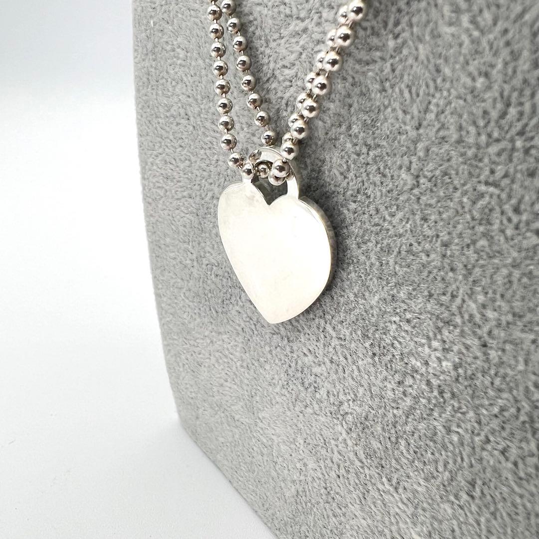 【美品】TIFFANY&Co.（ティファニー） リターントゥ ハートタグ 925