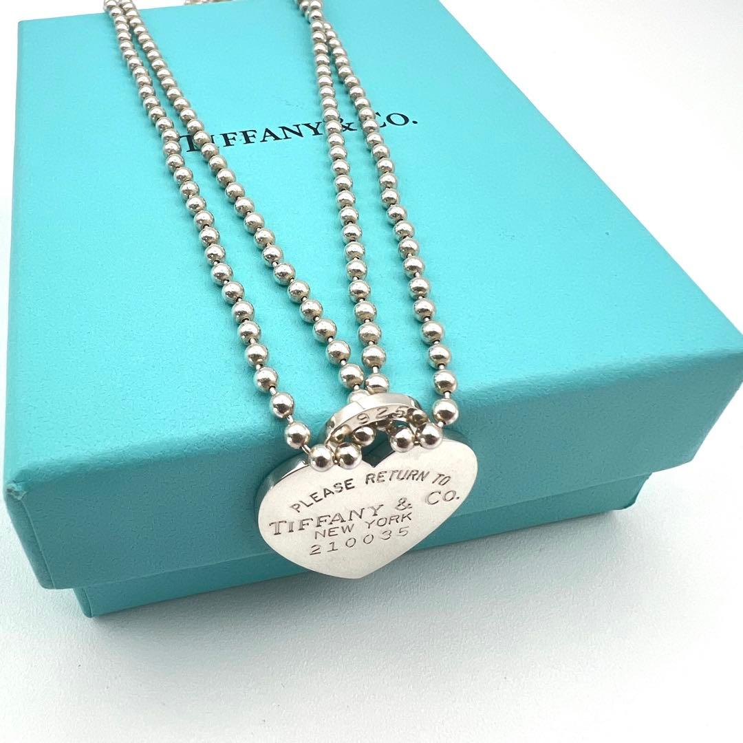【美品】TIFFANY&Co.（ティファニー） リターントゥ ハートタグ 925