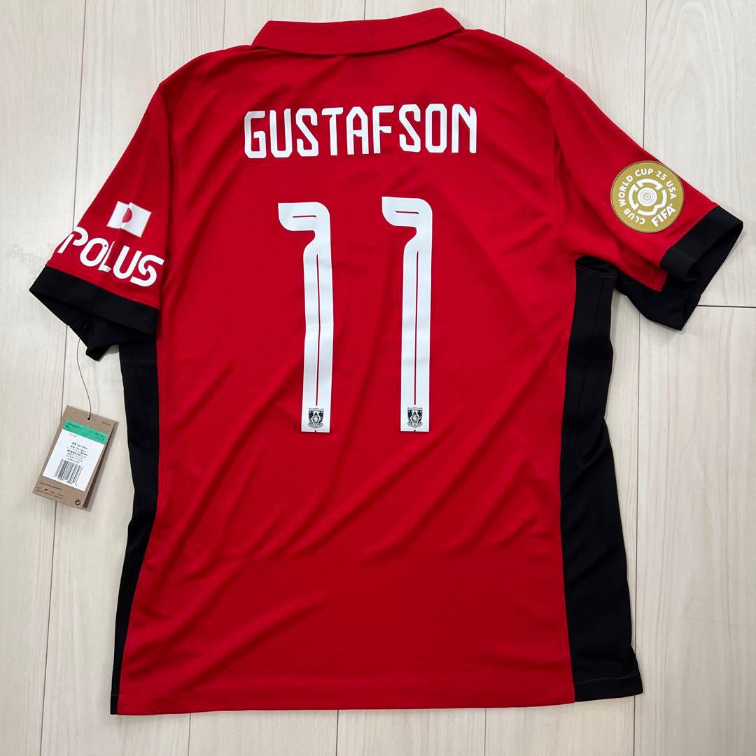 【本日発送可】浦和レッズ CWC限定ユニフォーム グスタフソン選手　サイズXL