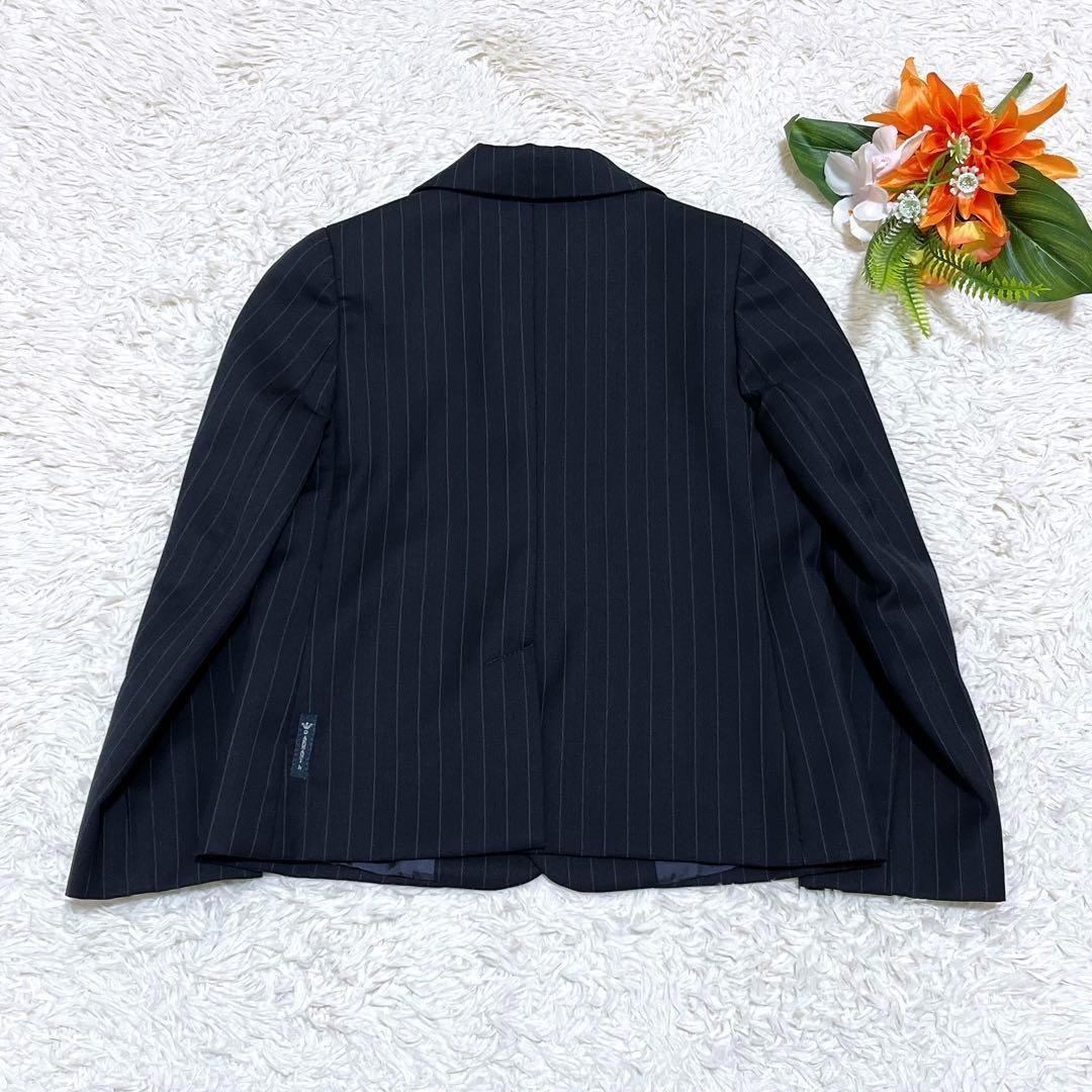 極美品✨アルマーニジュニア　スーツセットアップ　ストライプ　100cm　3A