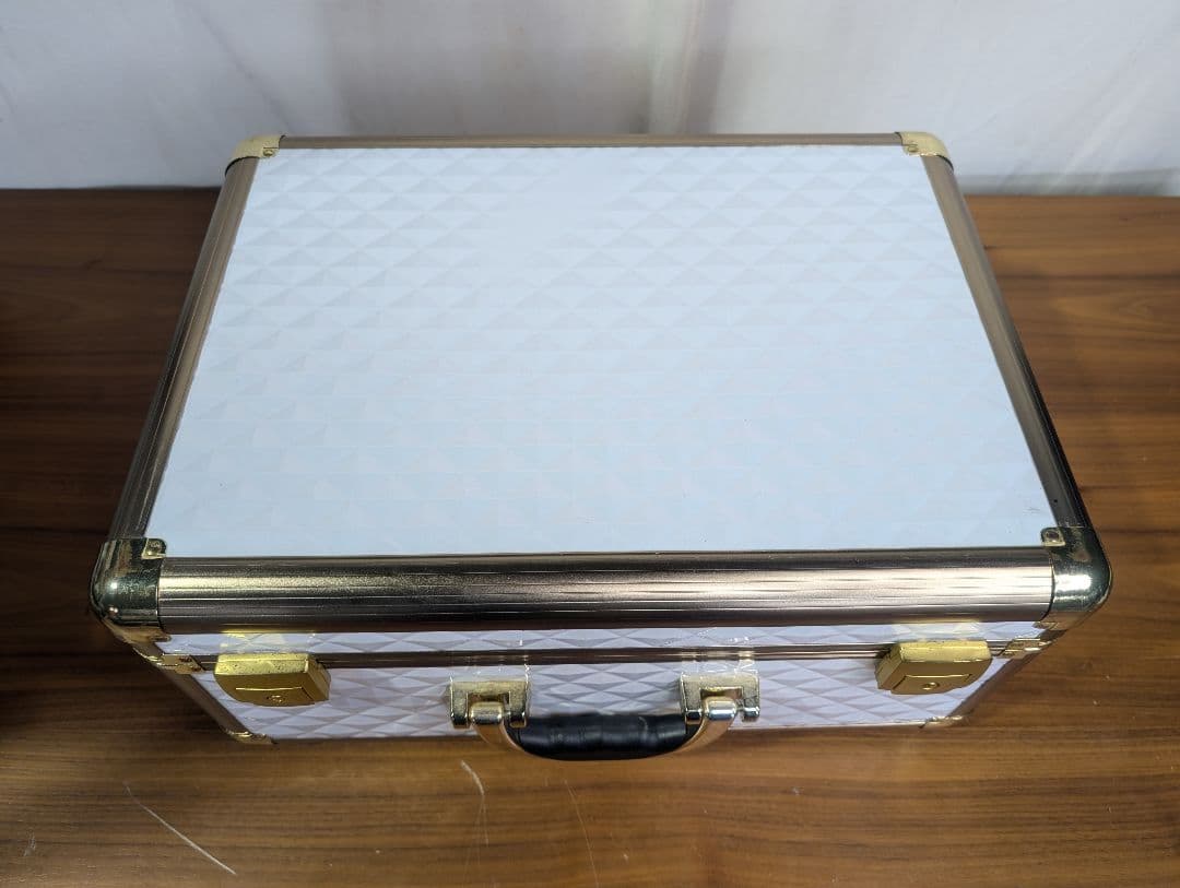 （M.H）Franc Franc ハリウッドボックス ホワイト ・ジャンク品