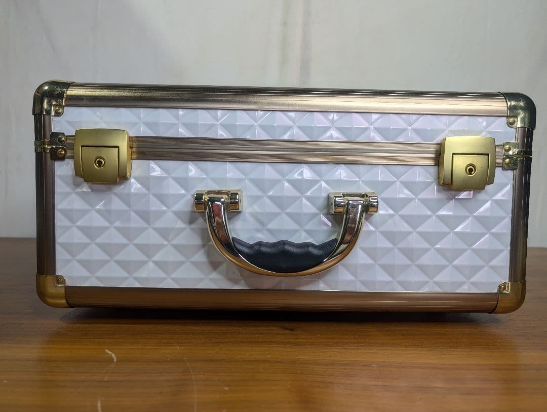 （M.H）Franc Franc ハリウッドボックス ホワイト ・ジャンク品