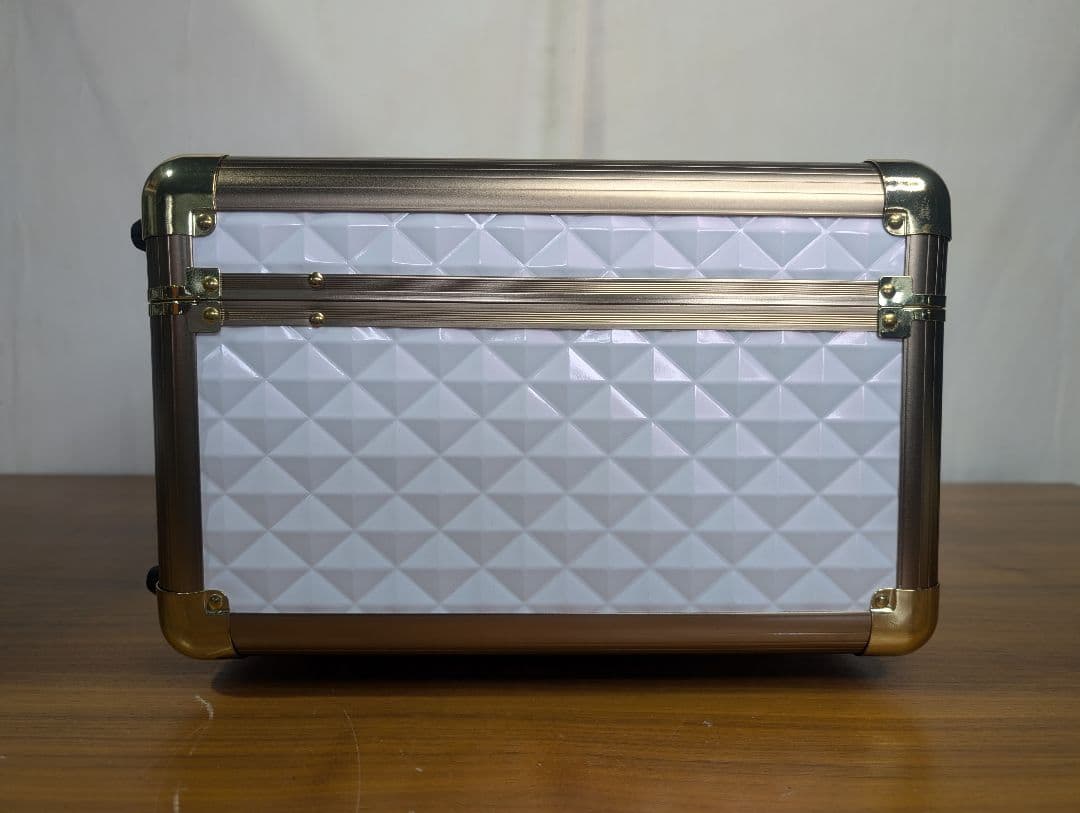 （M.H）Franc Franc ハリウッドボックス ホワイト ・ジャンク品