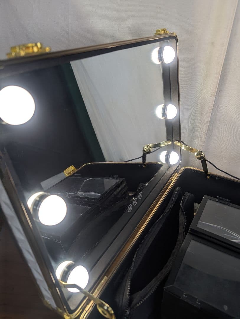 （M.H）Franc Franc ハリウッドボックス ホワイト ・ジャンク品