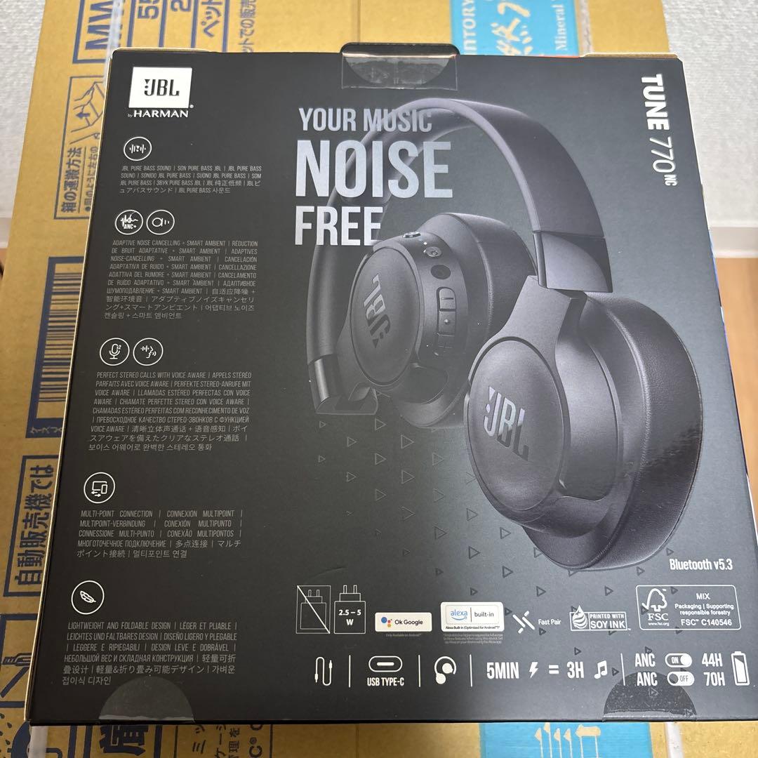 JBL TUNE 770NC ワイヤレスヘッドホン オーバーイヤー
