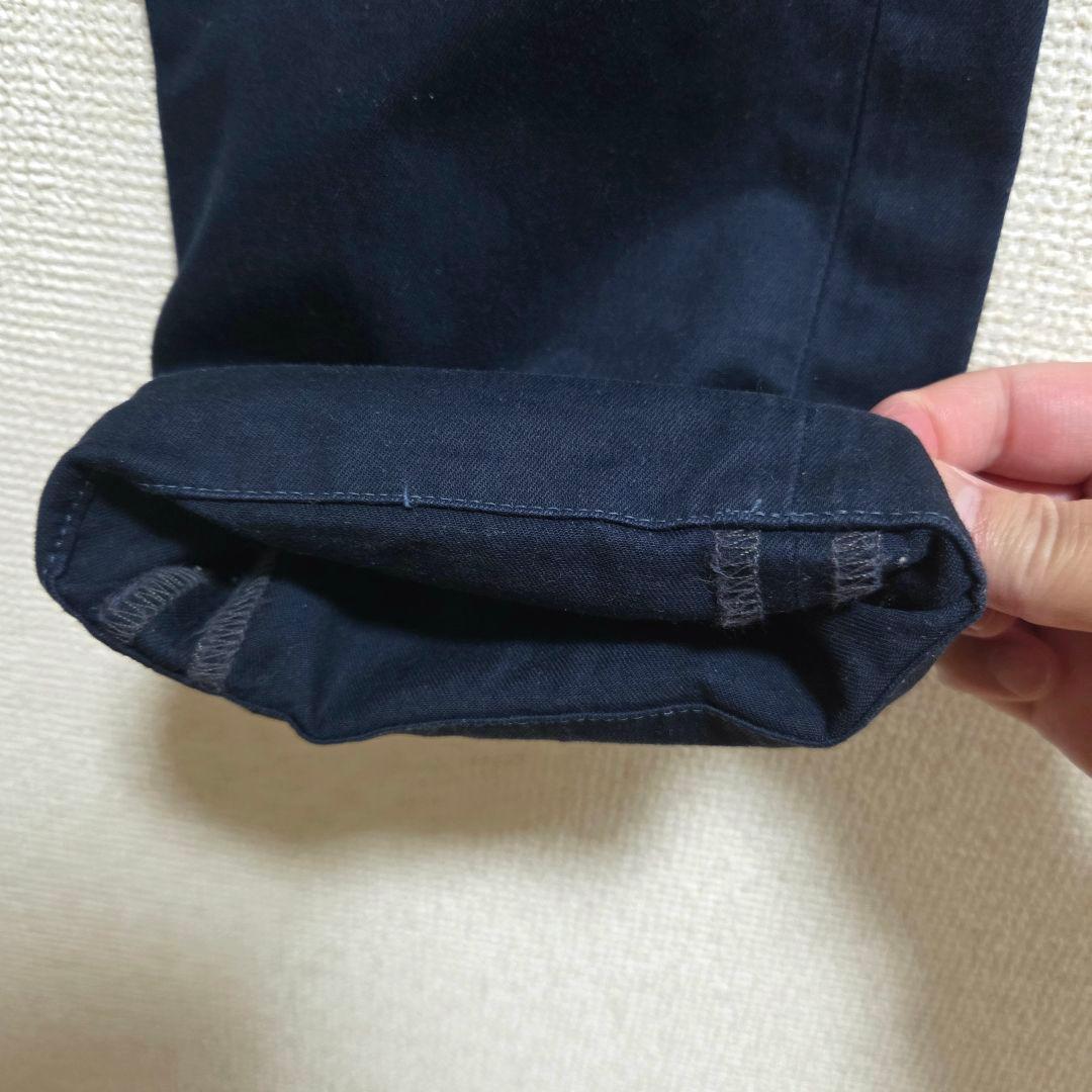 RRL ダブルアールエル スリム コットン チノパンツ ネイビー