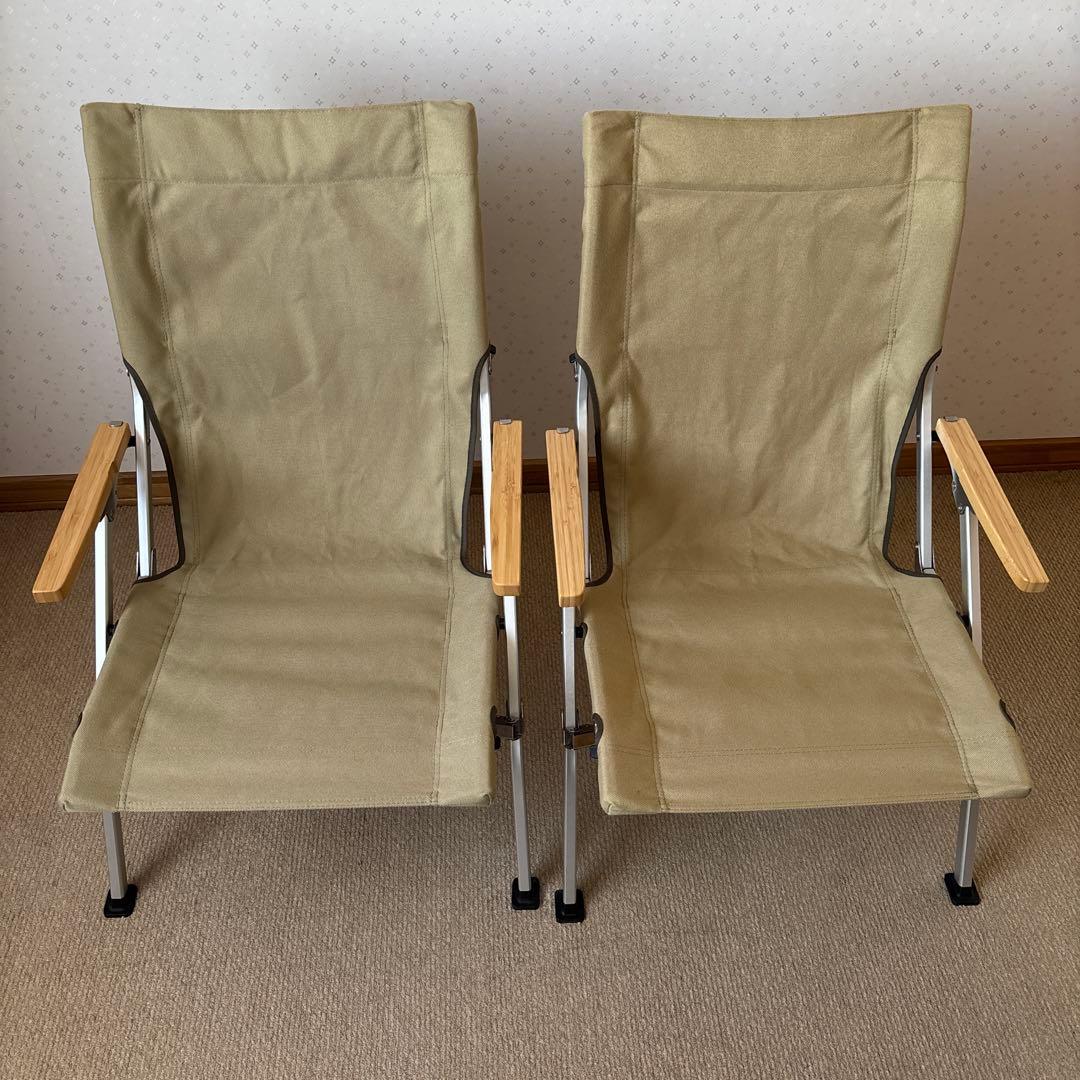 スノーピークローチェア30 カーキ2脚セット