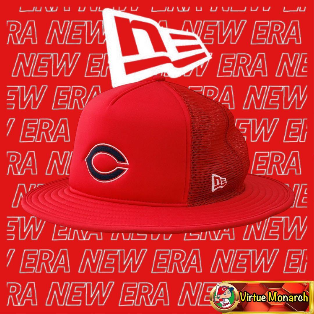 ニューエラメッシュバケットハット　広島東洋カープ