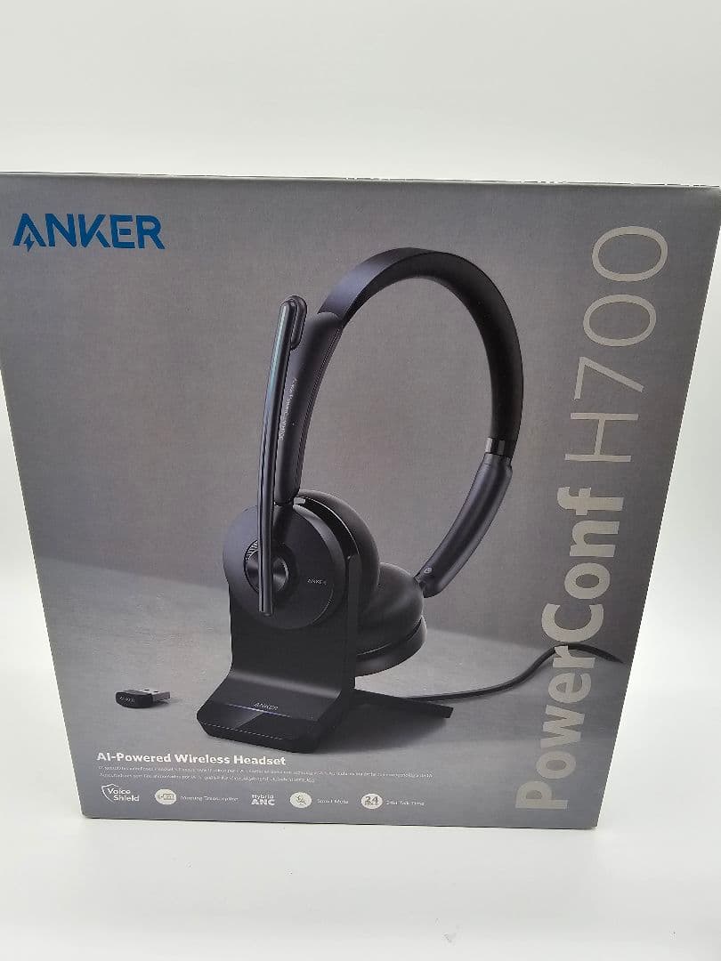 【ワイヤレスヘッドセット】Anker PowerConf H700