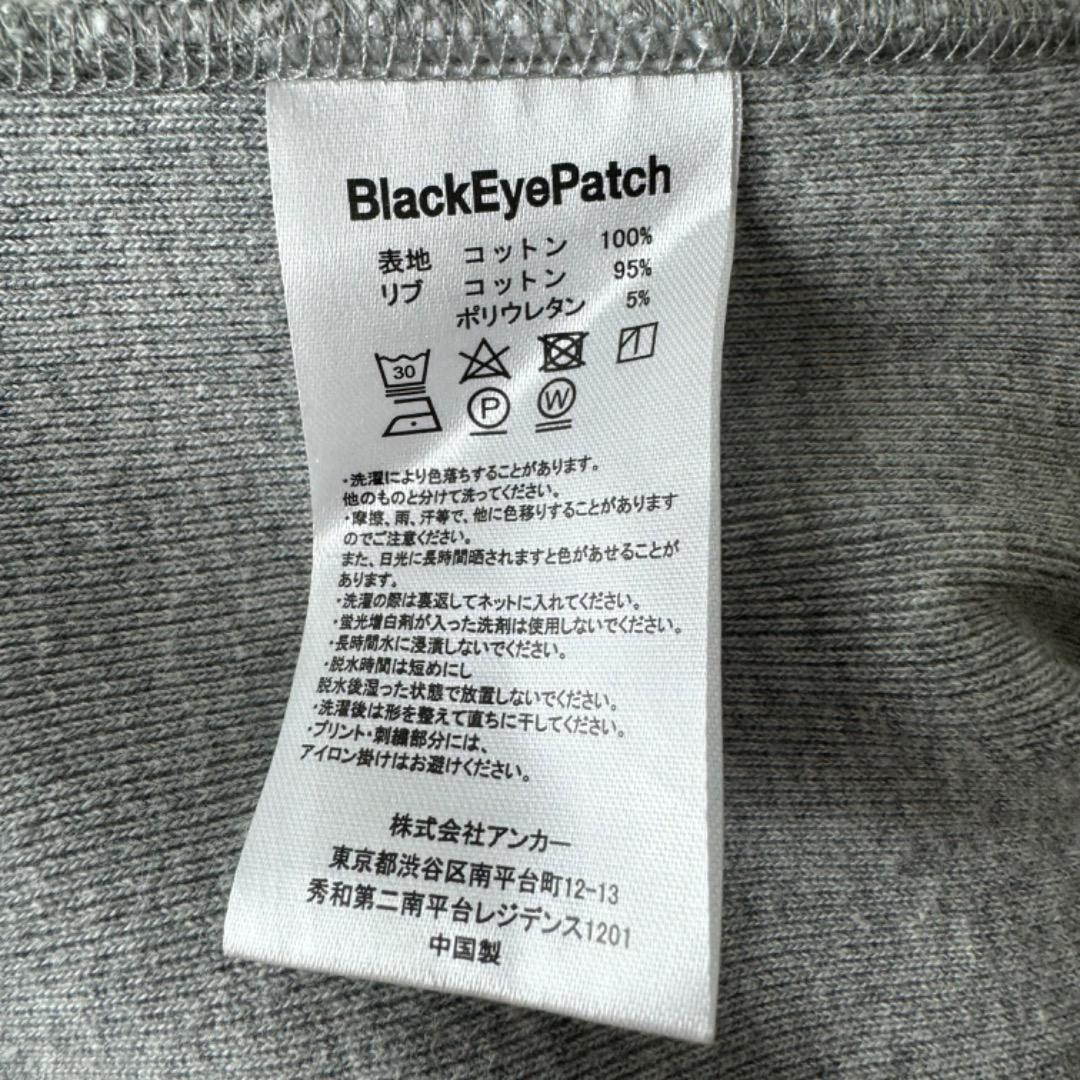 【希少】ブラックアイパッチ アフロディーテギャング 舐達磨 XL グレー
