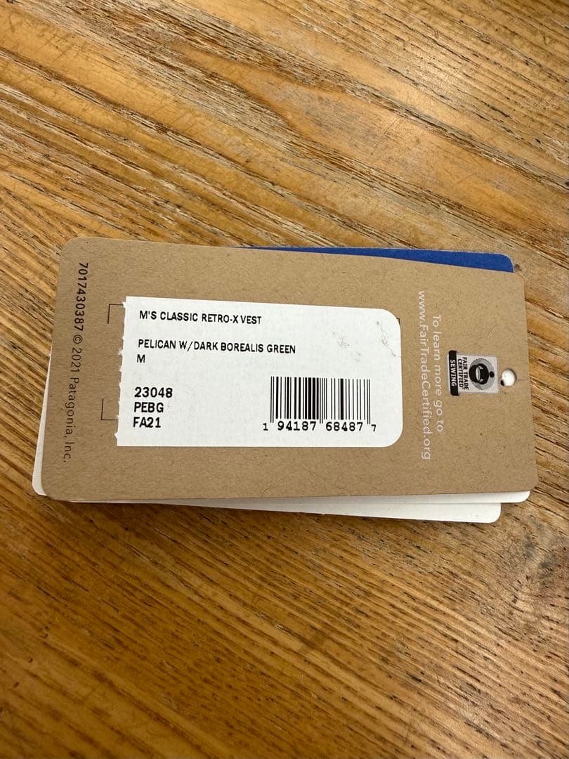 パタゴニア クラシック レトロX ベスト 23048 PEGB M