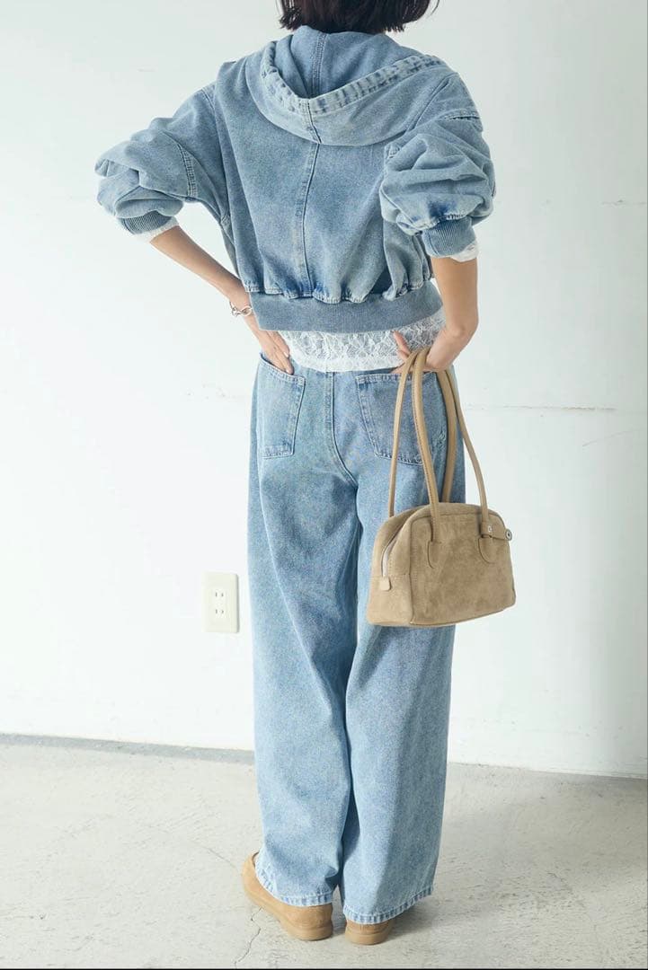 Ma様 デニムパーカー デニムパンツ