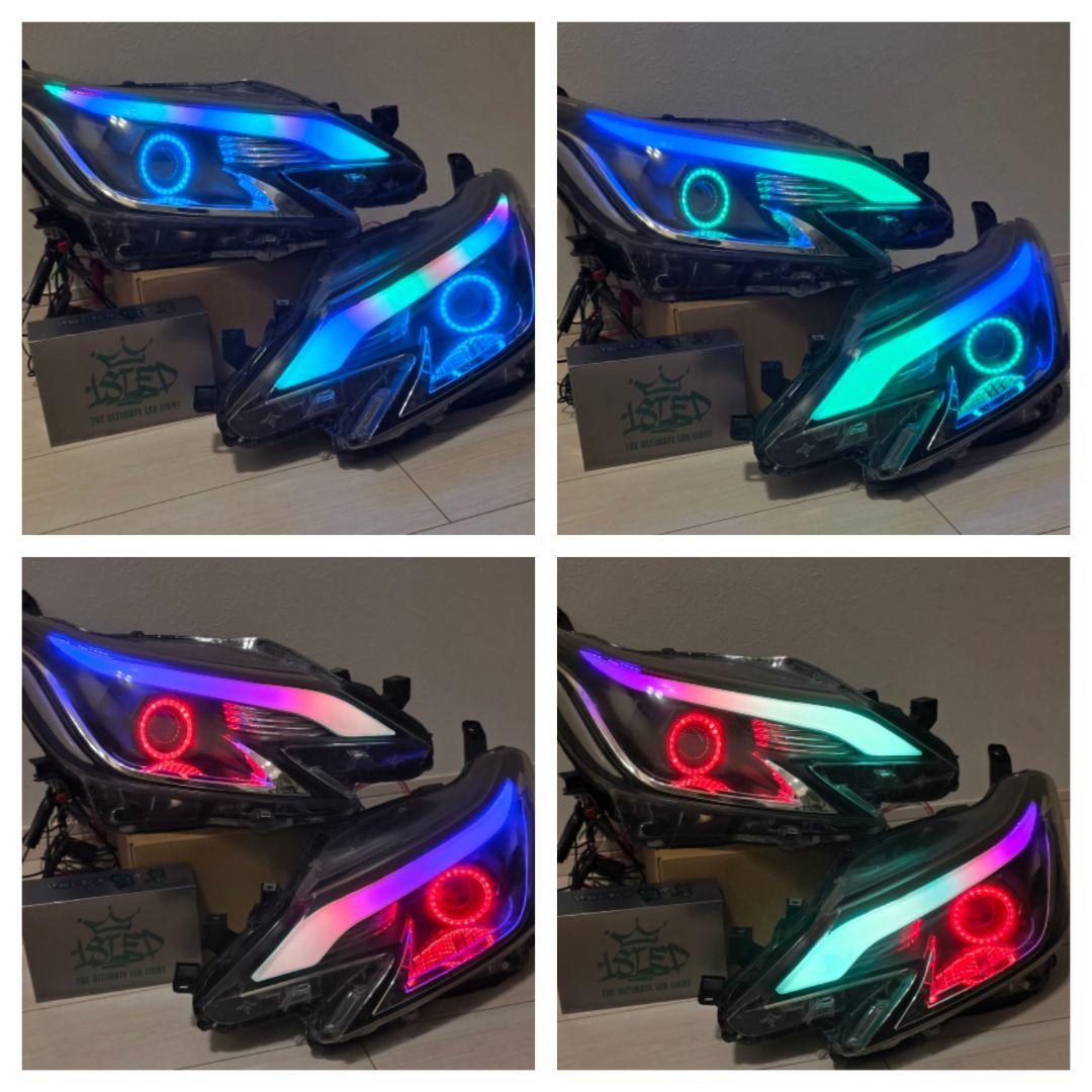 130系　マークX 中期　後期　社外　加工ヘッドライト　ワンオフ