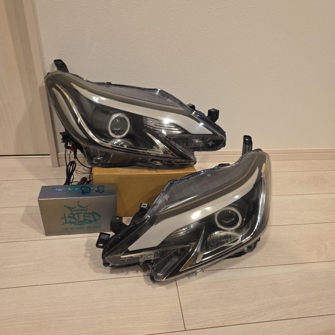 130系　マークX 中期　後期　社外　加工ヘッドライト　ワンオフ