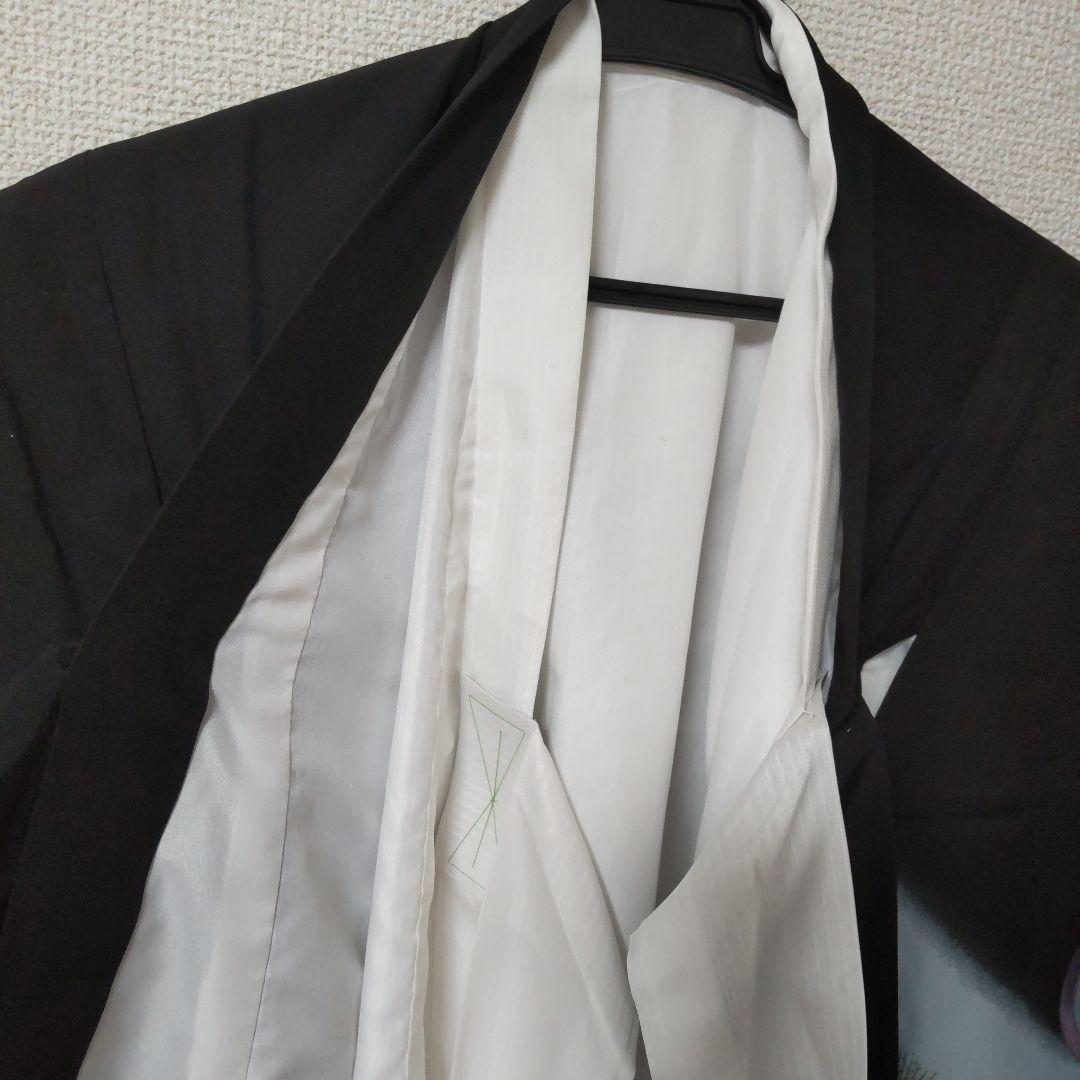 ✡️正絹100%鶴と波模様、お宮参り未使用級、クリーニング済み