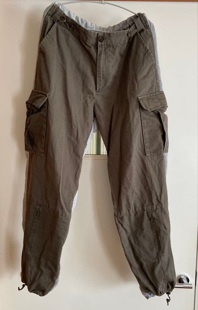 UNDERCOVERISMアーカイブ03AWドッキングカーゴスウェットパンツL