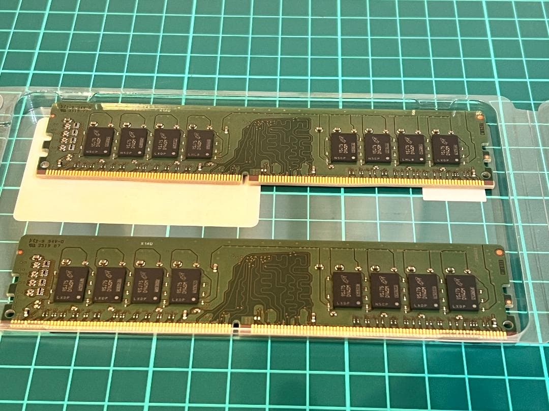 DDR4-3200 32GB Crucial製（高信頼製品）