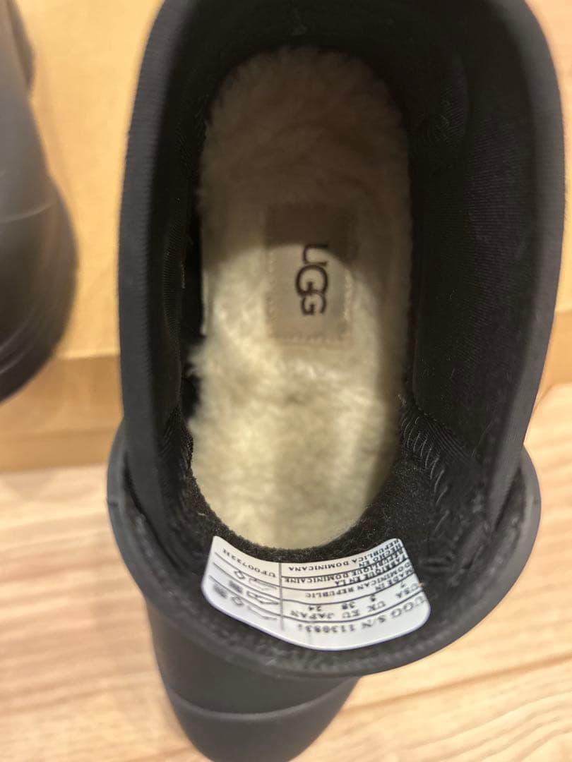 ugg レインブーツ ラバーブーツ ウィメンズ ドロップレット　24.0